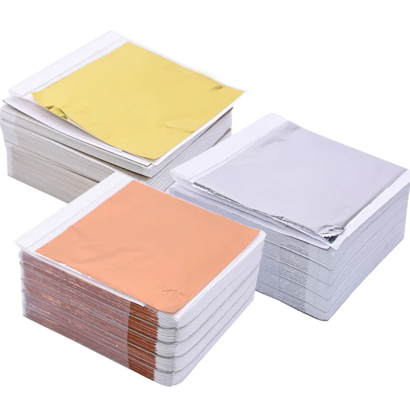 100Pcs Imitation Gold Sliver C - Nail Art Gold recension och pris
