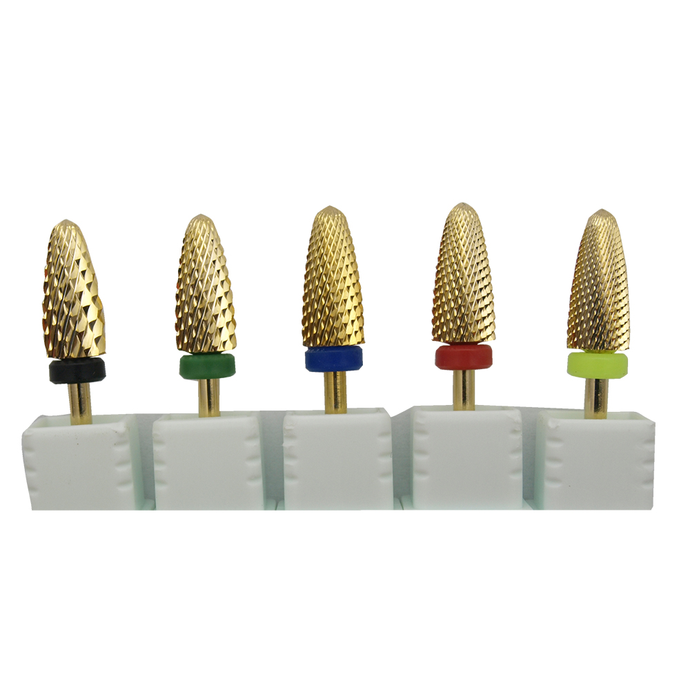 Easy Nail  1pcs Gold Coated Sa - Nail Art Gold recension och pris