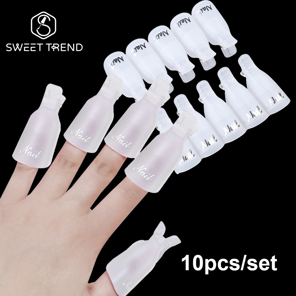 SWEET TREND-10Pcs/set Plastic  - Nail Art Gel Polish recension och pris