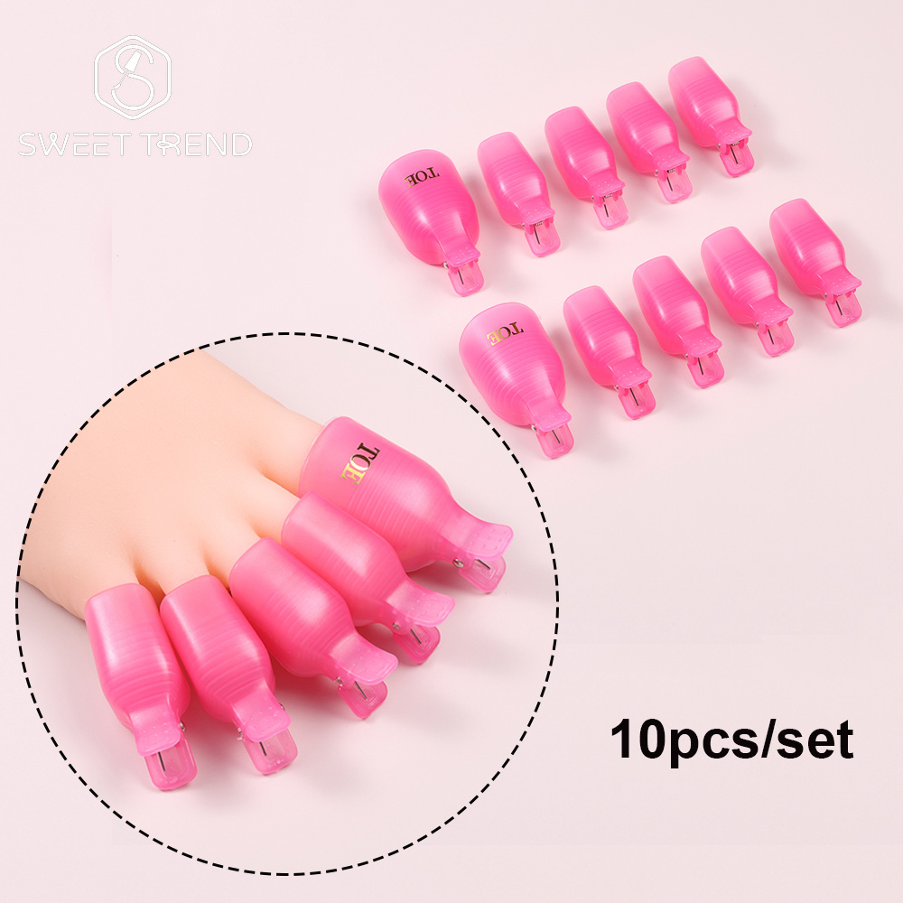SWEET TREND-10Pcs/set Plastic  - Nail Art Gel Polish recension och pris
