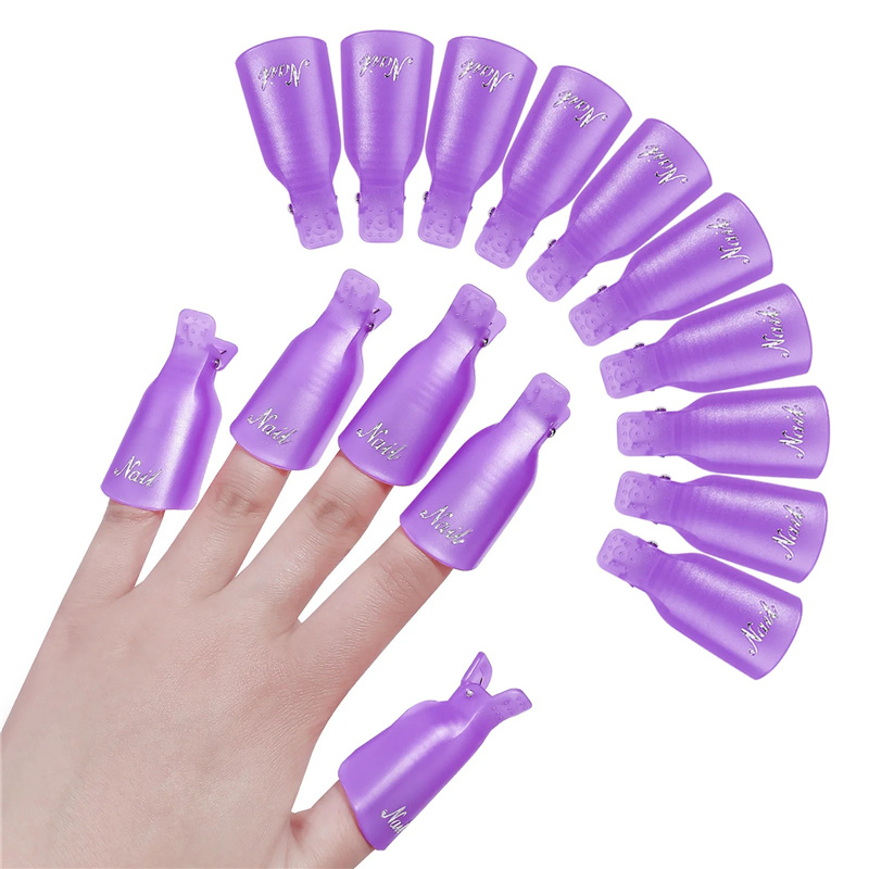 10Pcs Plastic Acrylic Nail Art - Nail Art Gel Polish recension och pris