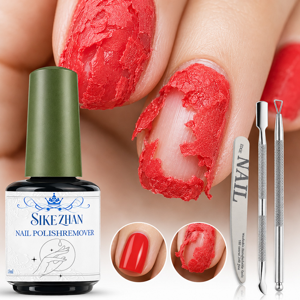 SIKEZHAN Fast Magic Gel Remove - Nail Art Gel Polish recension och pris