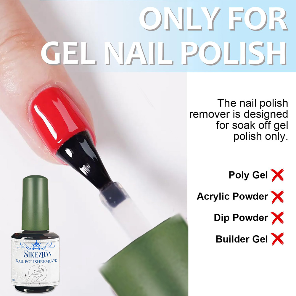 SIKEZHAN Fast Magic Gel Remove - Nail Art Gel Polish recension och pris