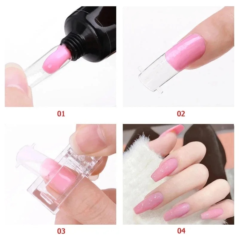 10/20Pcs Nail Clip Acrylic Nai - Nail Art Gel Polish recension och pris
